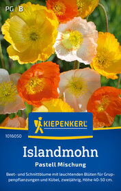 Islandmohnsamen Pastell Mischung