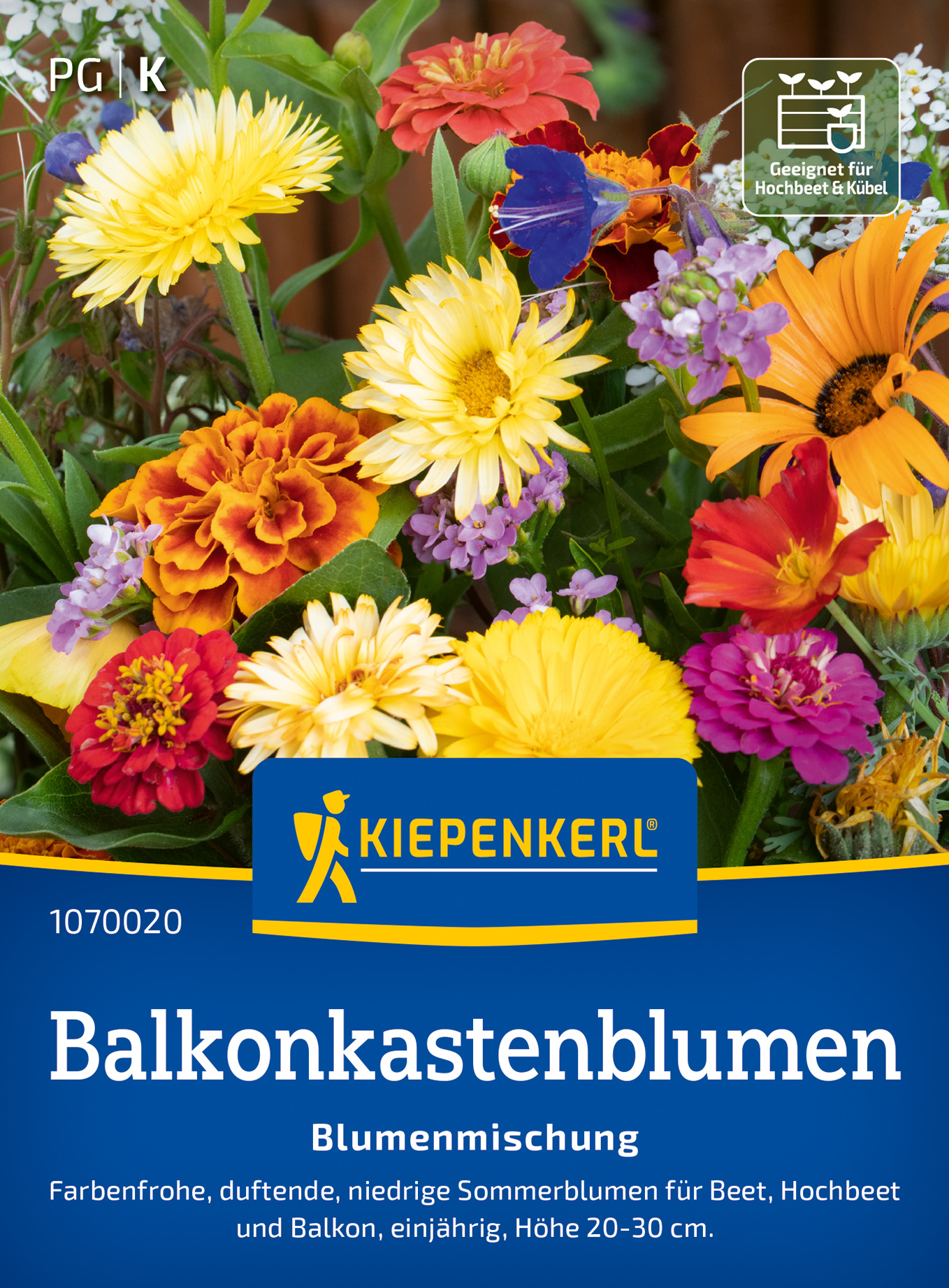 Blumensamen-Mischung Balkonkastenblumen