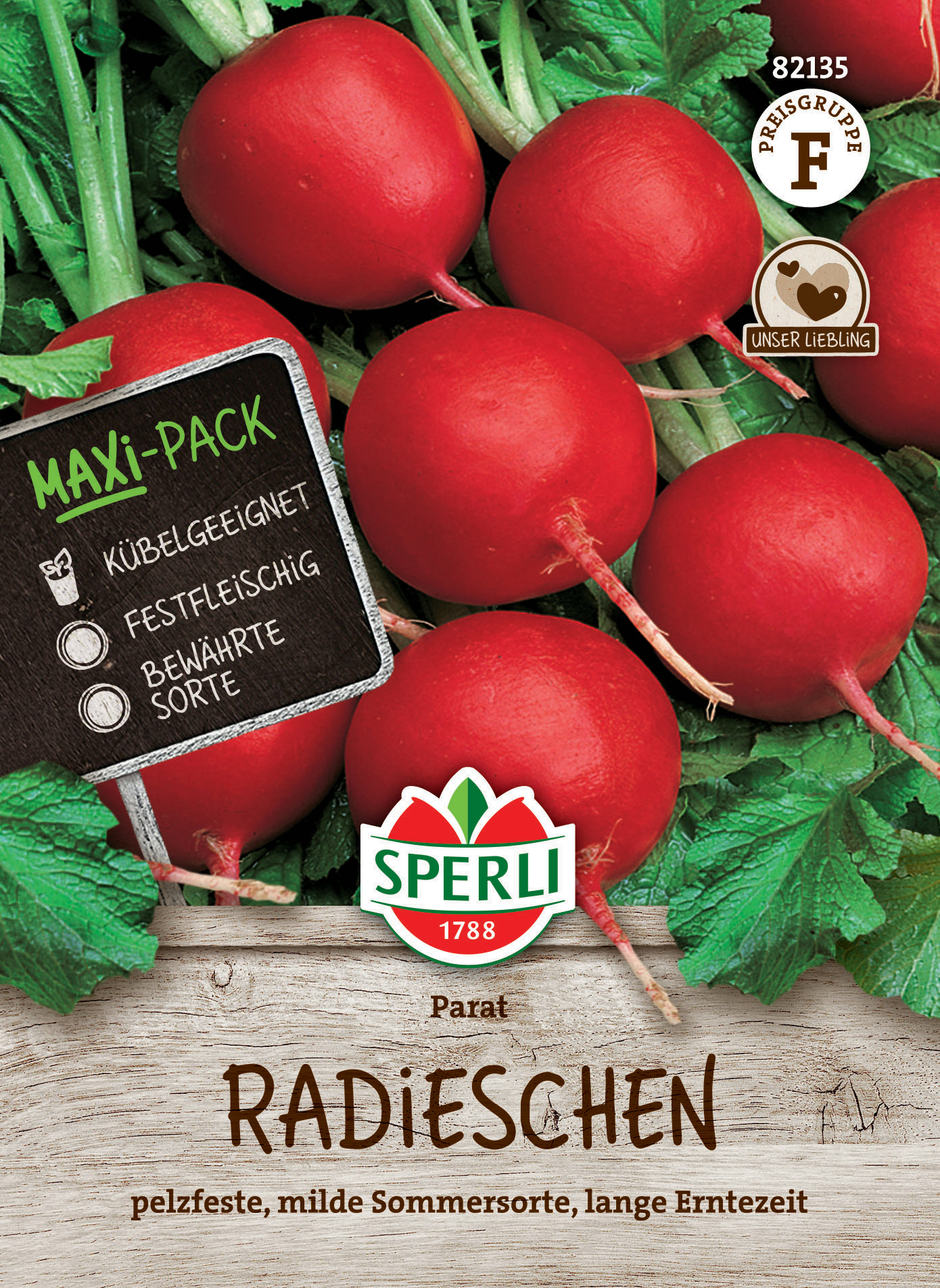 Radiessamen Parat, MaxiPack 10g