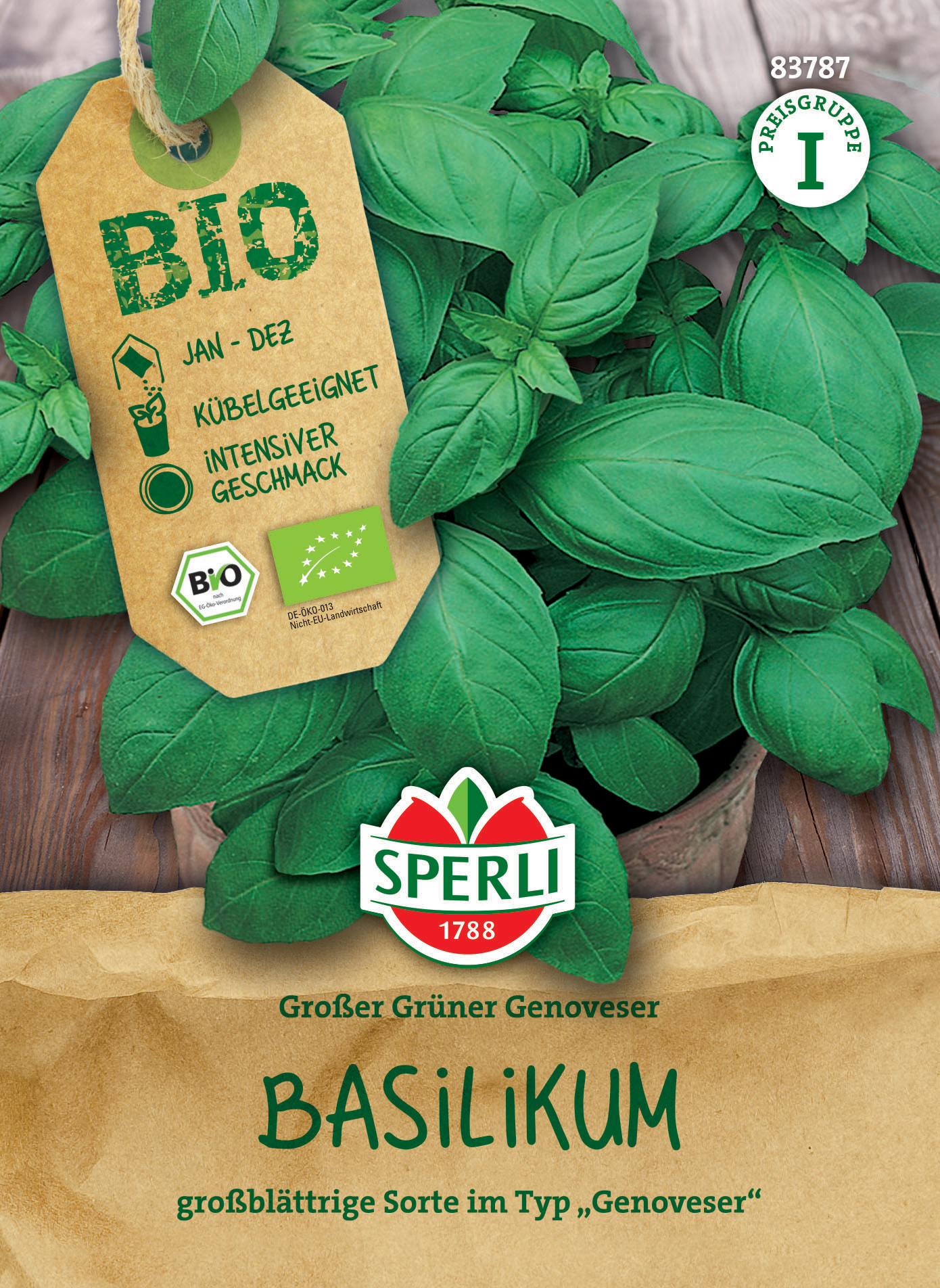 BIO Basilikumsamen