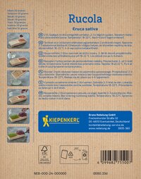 BIO Microgreen-Saat Rucolasamen