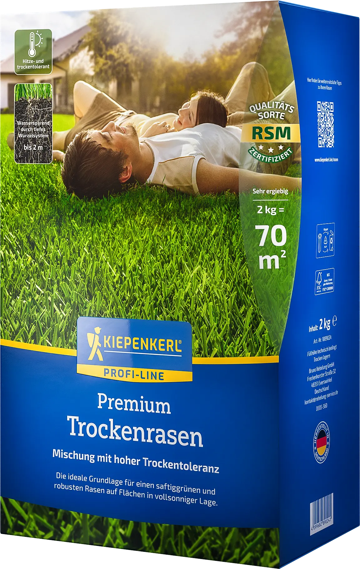 Profi-Line Premium Trockenrasen, 2 kg