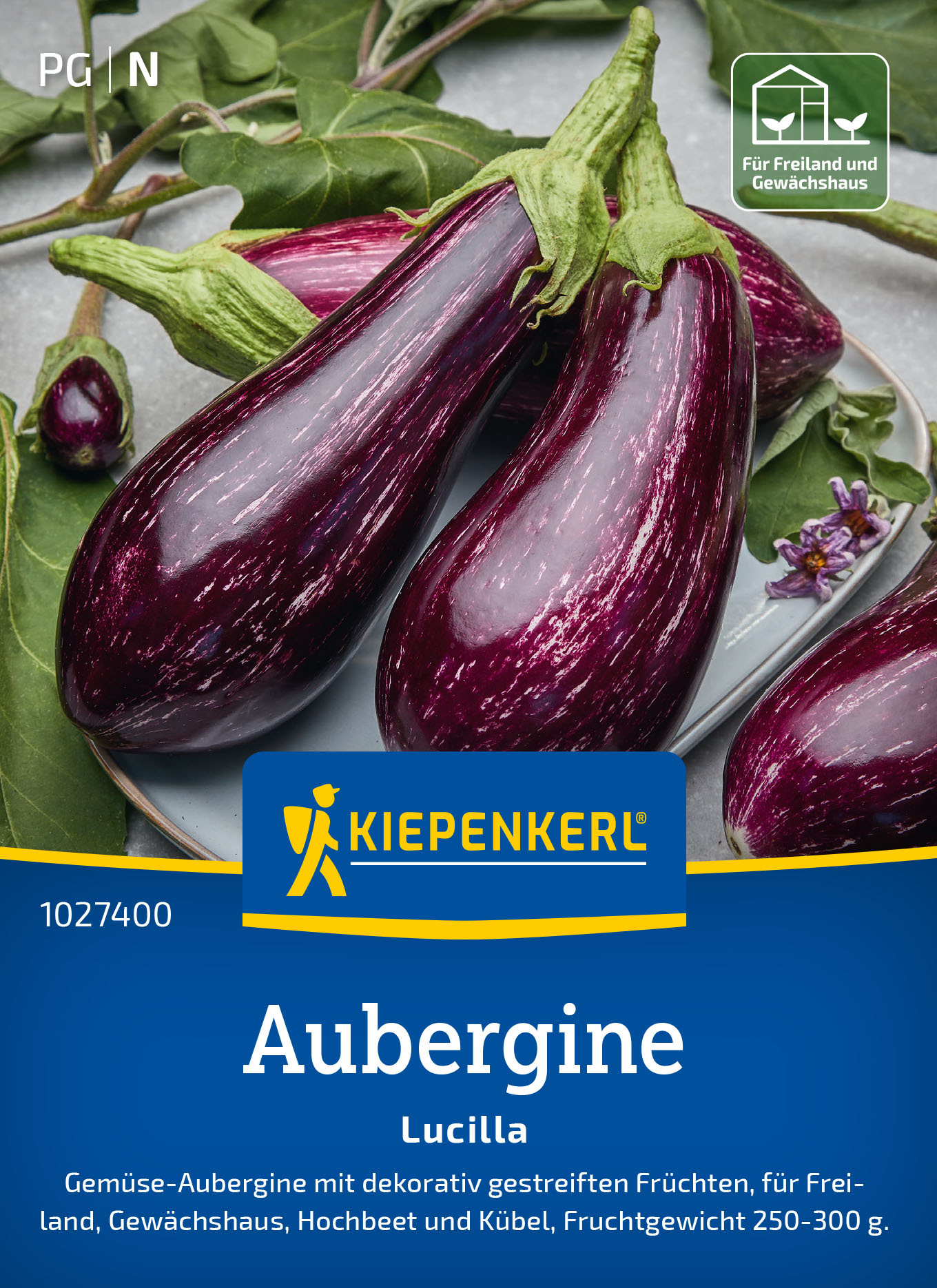 Auberginensamen Lucilla, F1