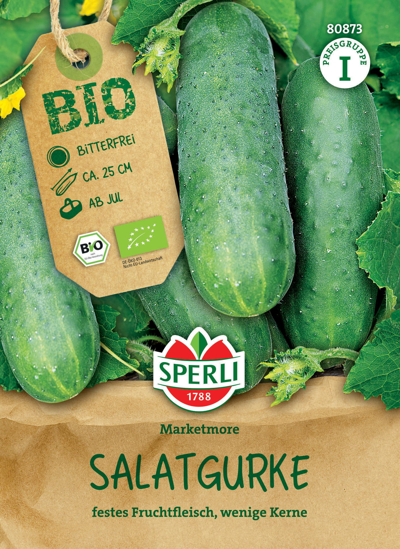 BIO Salatgurkensamen