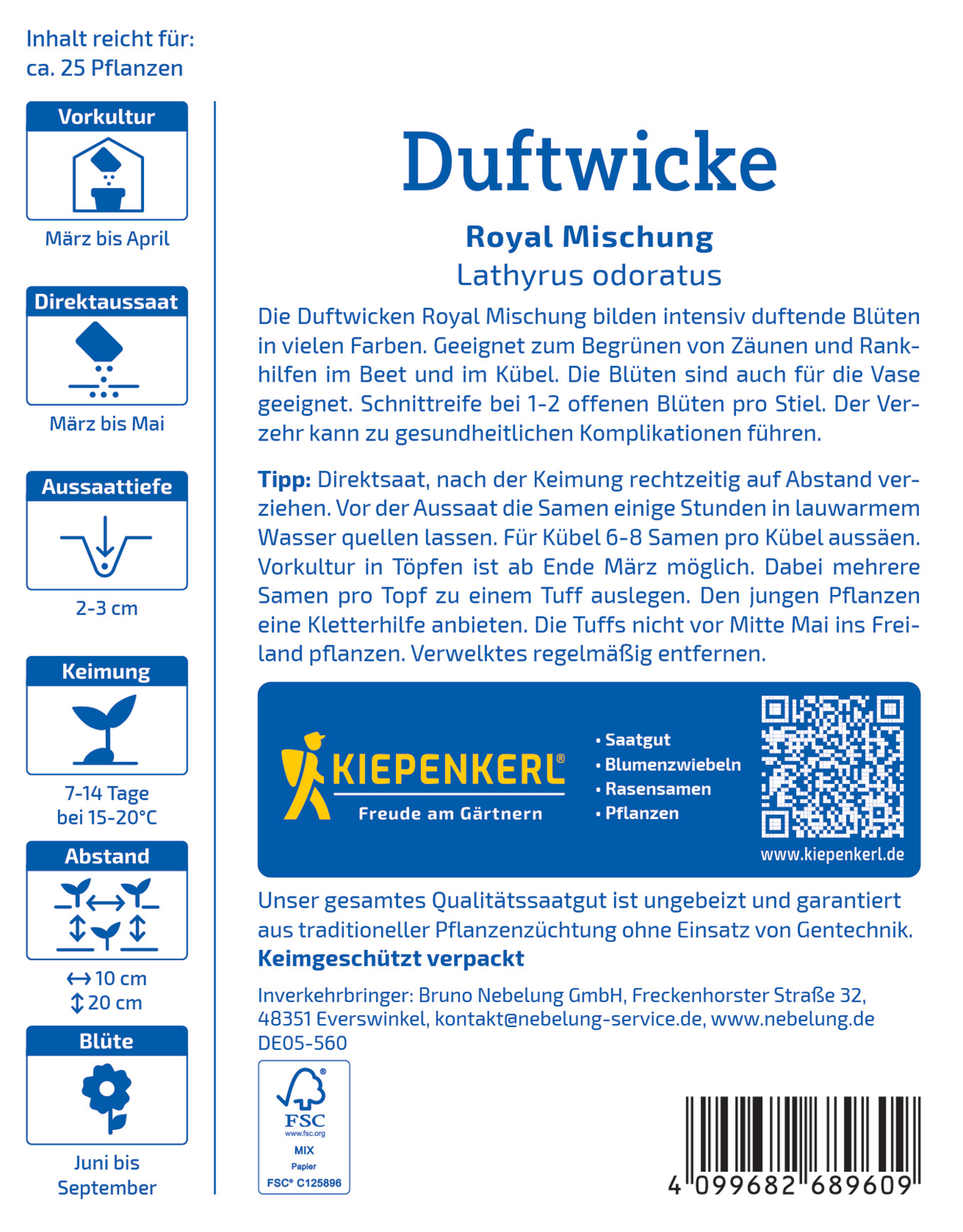 Duftwicke Royal Mischung