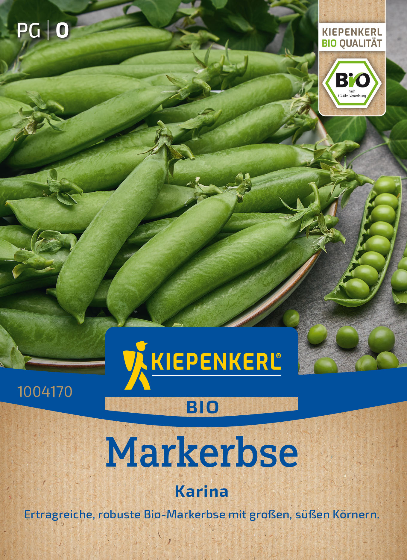 BIO Markerbsensamen Karina