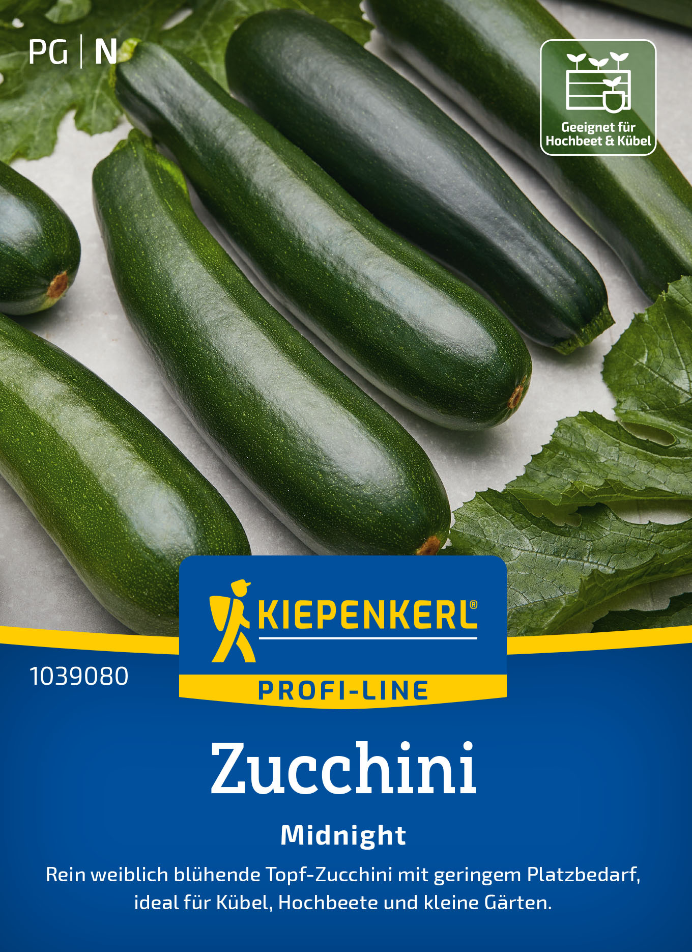 Zucchinisamen Midnight, F1