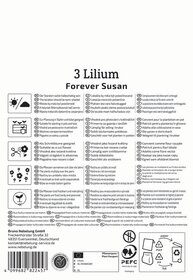 Pflanzenpass mit Symbolen für Samen, Papier, recycling, Abfalltrennung, Pflanze, Propagierung, Standort, Kultur.