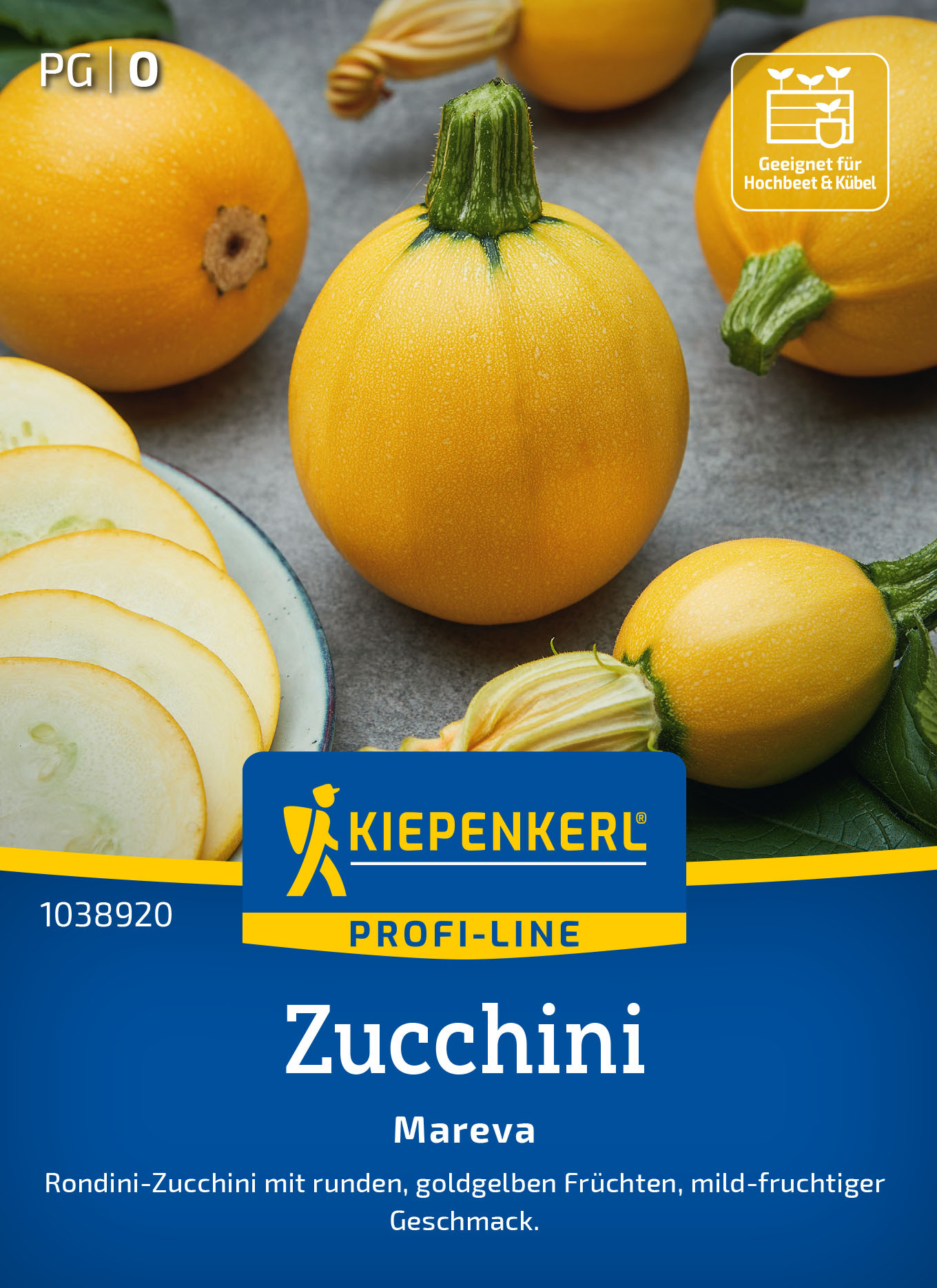 Zucchinisamen Mareva, F1