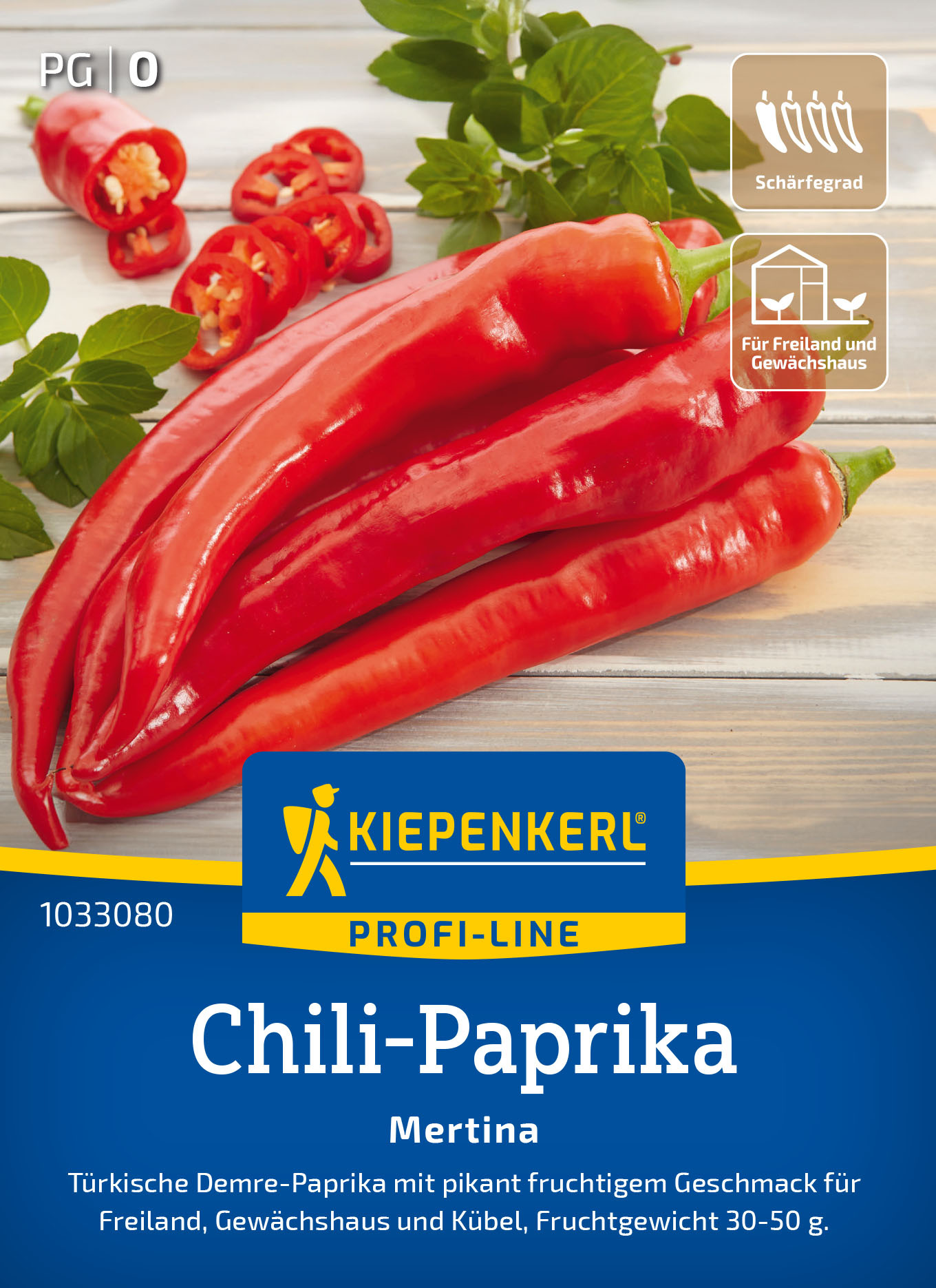 Chili-Paprikasamen Mertina, F1 