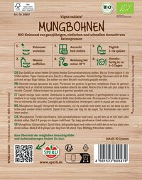BIO Keimsprossen-Saat Mungbohnen