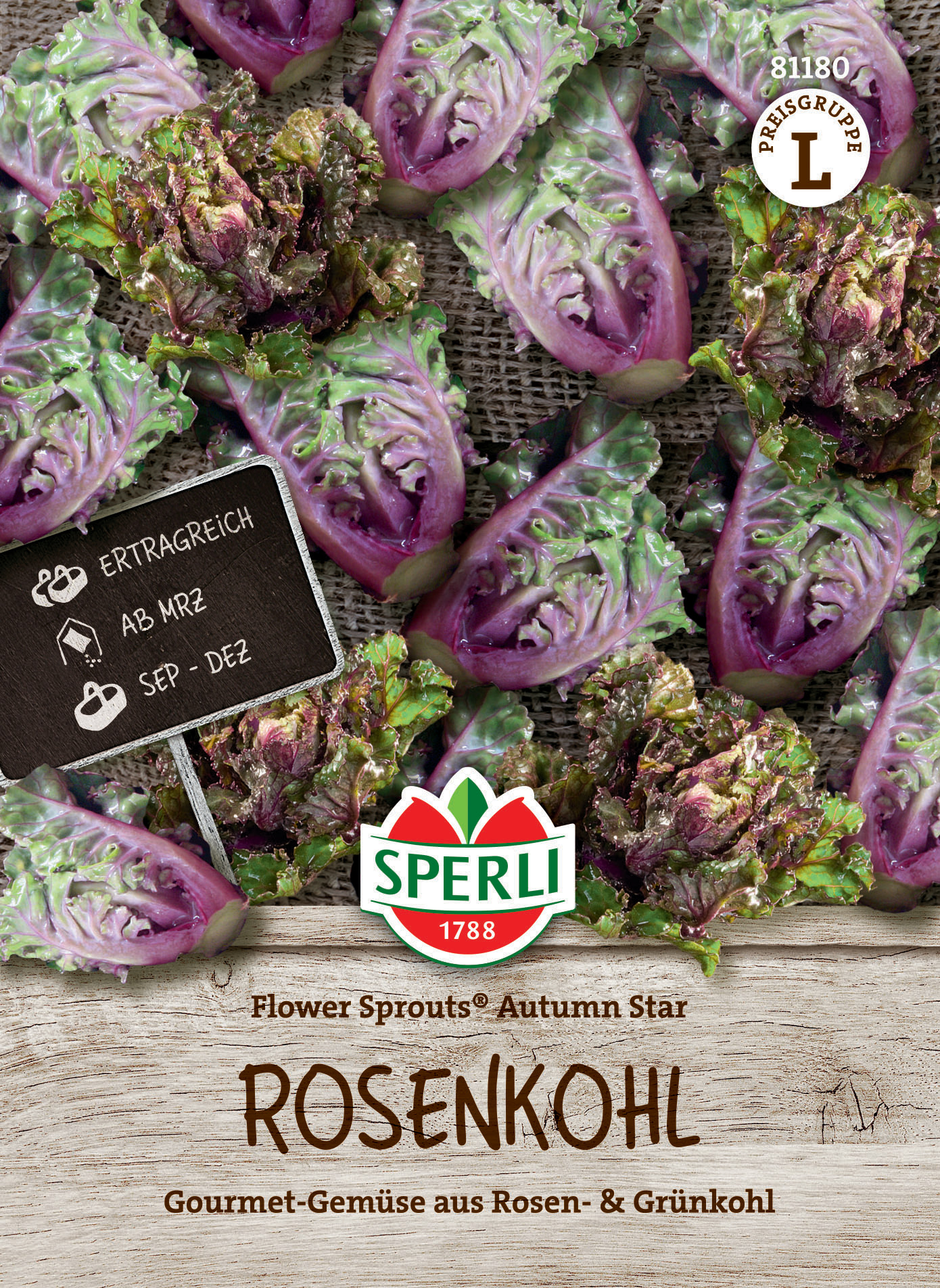 Rosenkohlsamen Flower Sprouts® Autumn Star, F1
