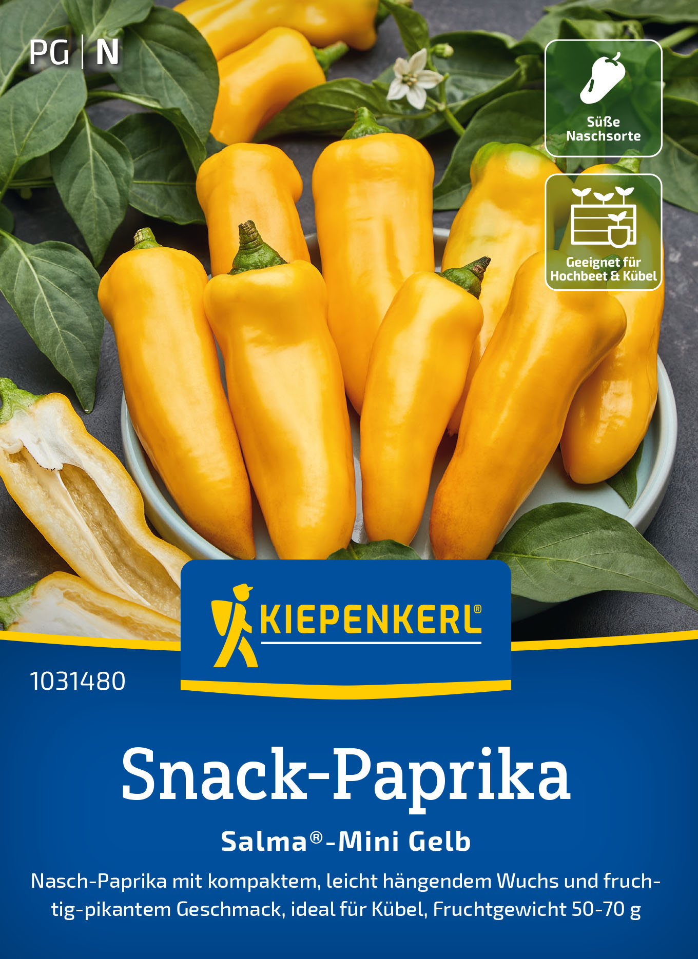 Paprikasamen Salma-Mini Gelb®