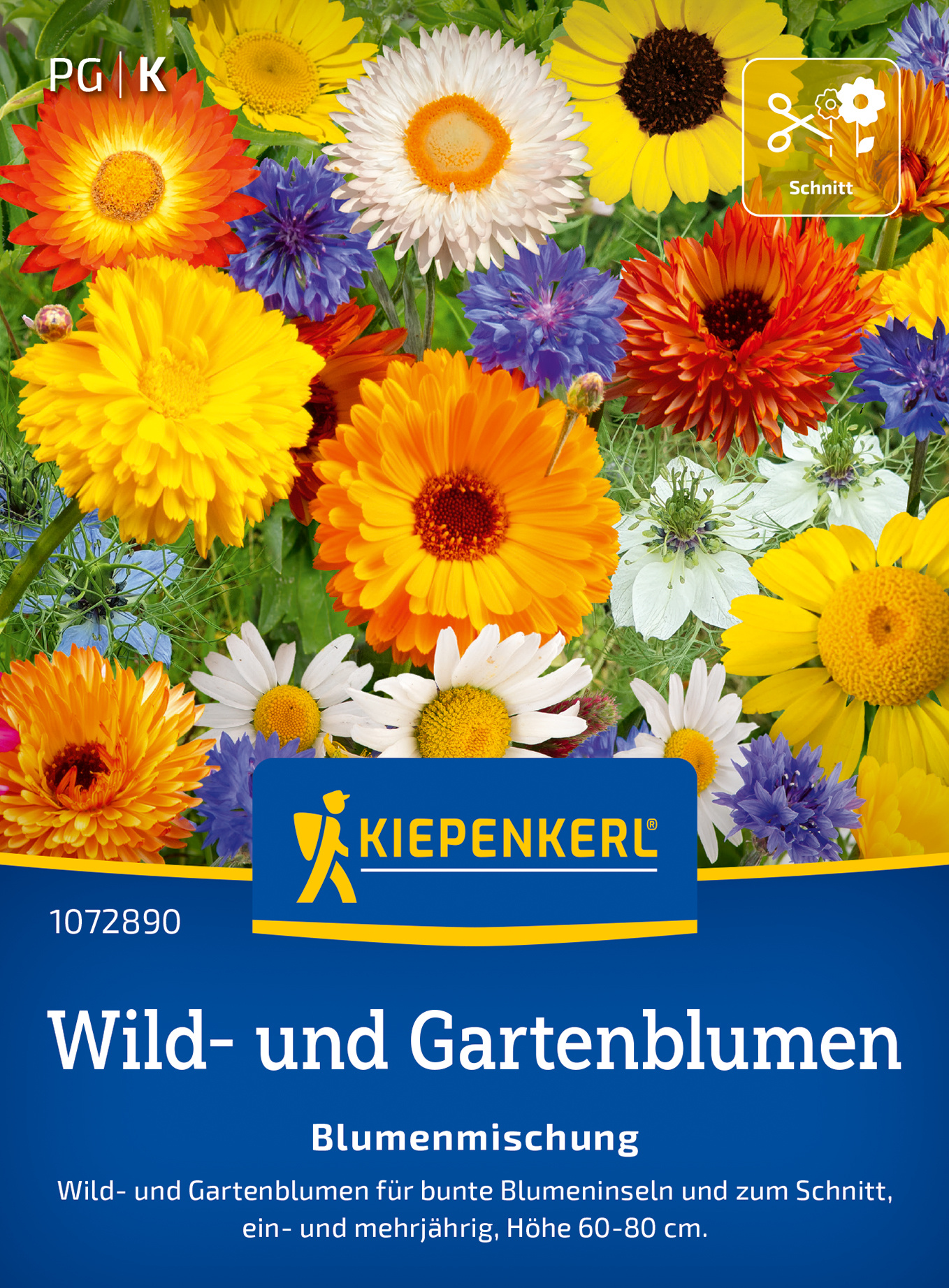 Blumensamen-Mischung Wild und Gartenblumen