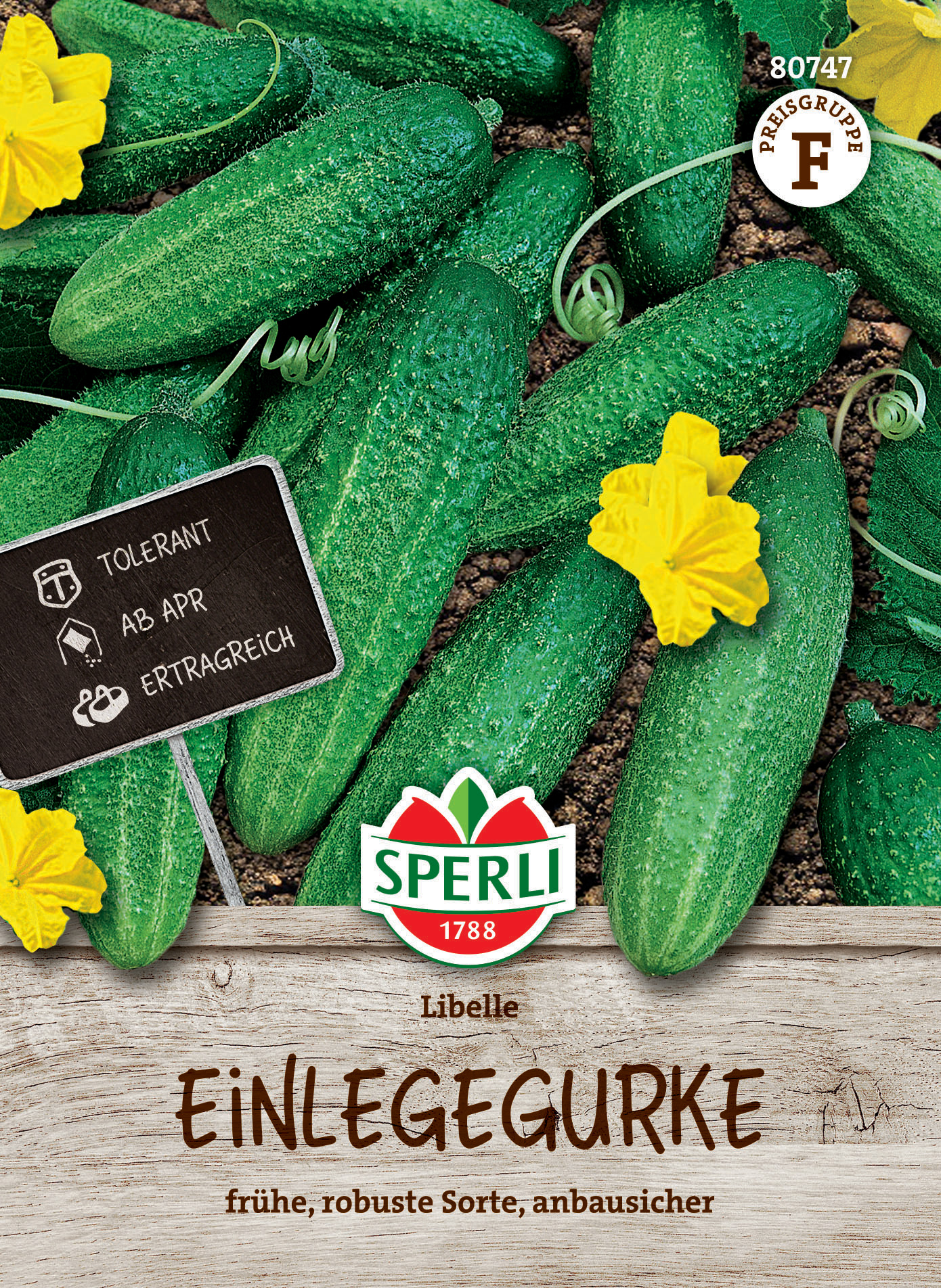 Einlegegurkensamen Libelle, F1