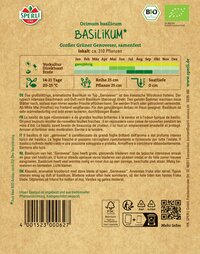 BIO Basilikumsamen