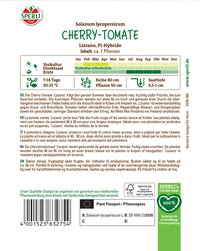 Samen gewaschen Cherry-Tomaten, ca. 50 cm hoch, grün, rot, im gekennzeichneten Beutel