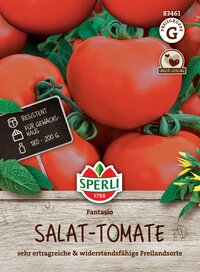Rote Salattomaten auf einem Holzbrett, als Freilandsorte, resistent für Gewächshaus, 180-200 g.