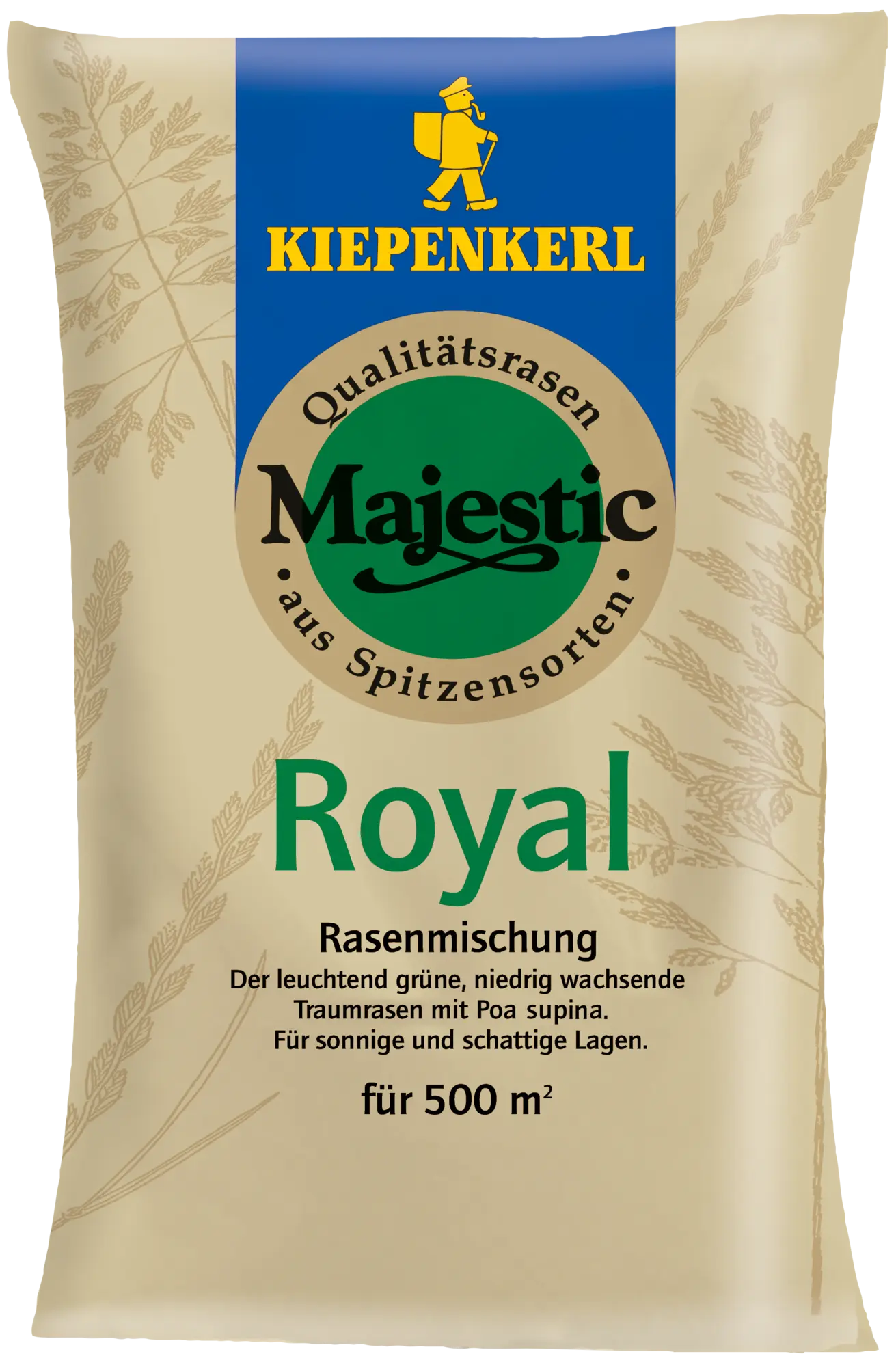 Majestic Royal mit Poa supina, 10 kg, Rasensamen