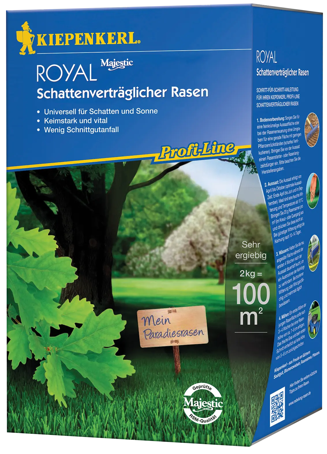 Royal Schattenverträglicher Rasen, 2 kg