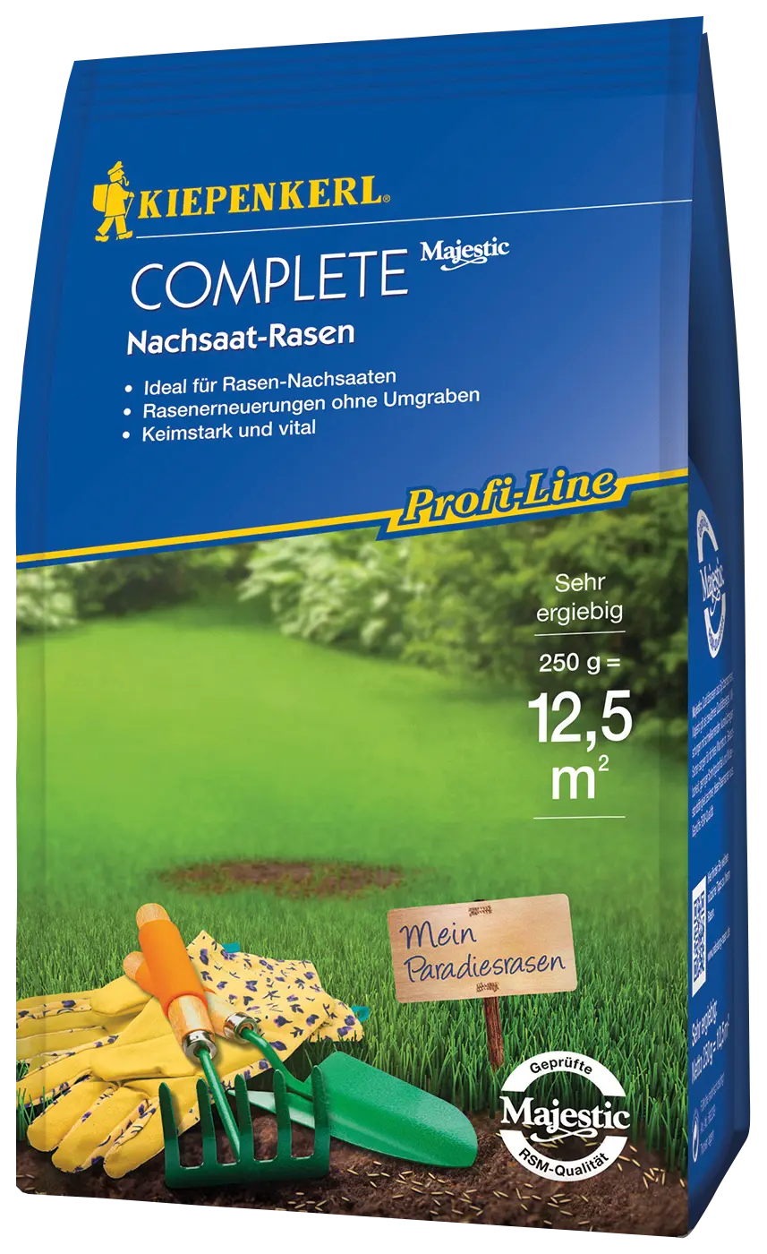 Complete Nachsaat-Rasensamen, 0,25 kg