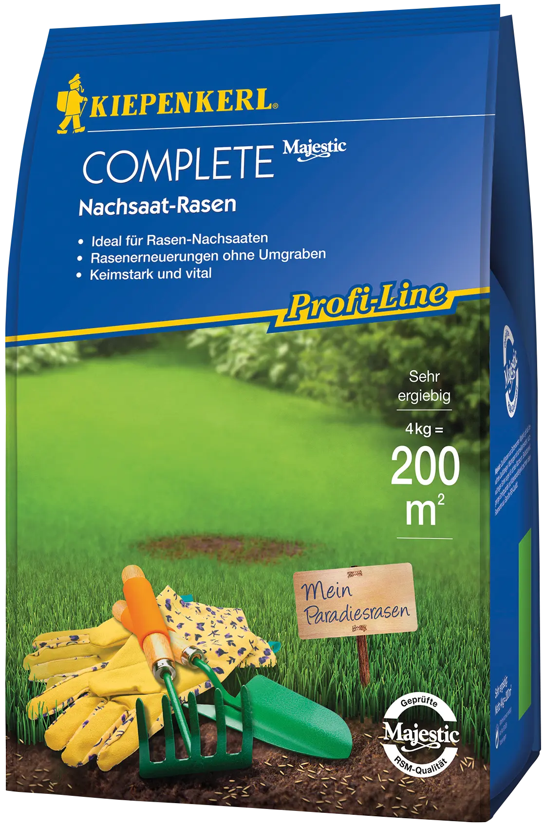 Complete Nachsaat-Rasensamen, 4 kg