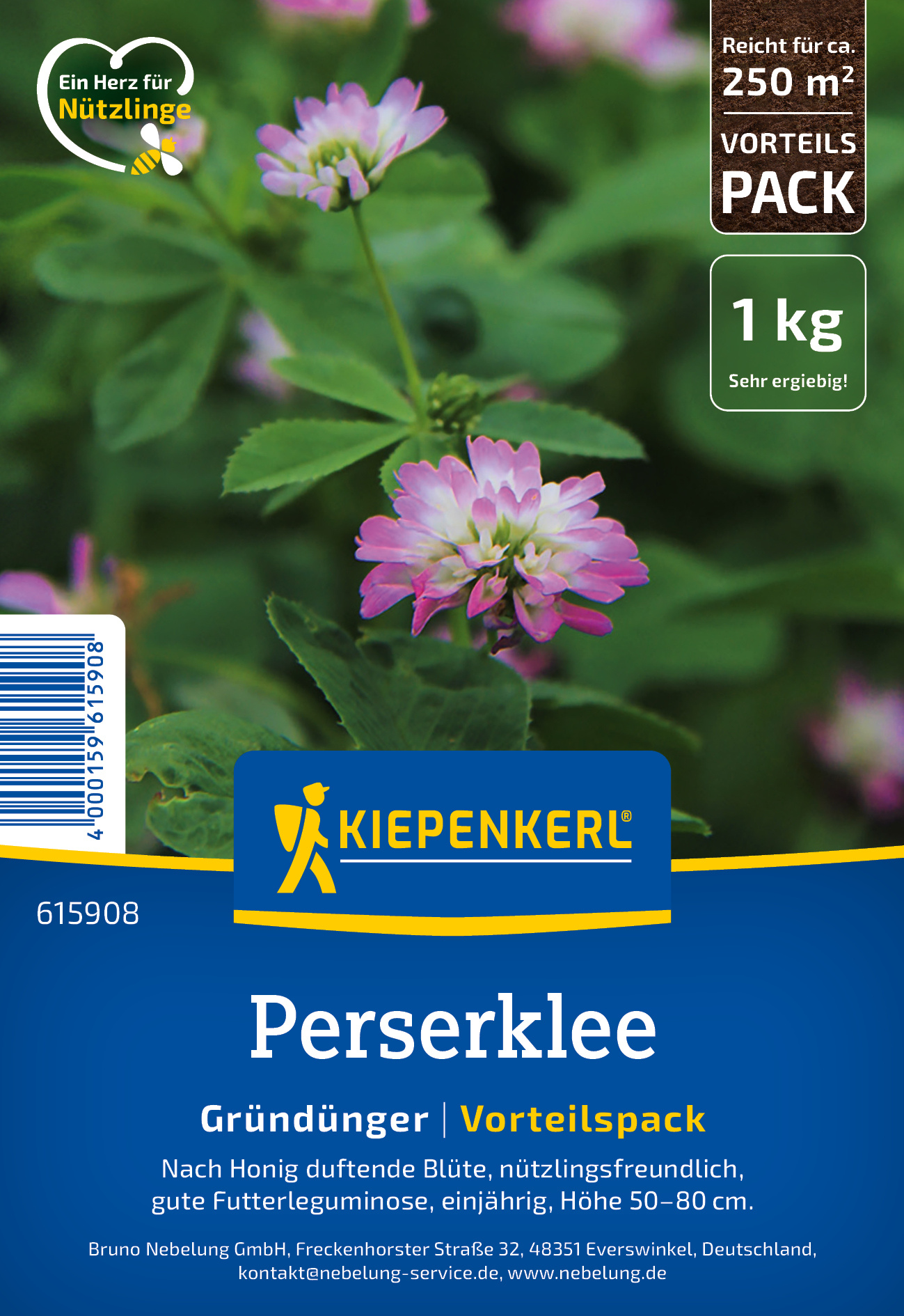 Blüte der Per symbol und grüne Blätter hintergrund, auf der Verpackung.