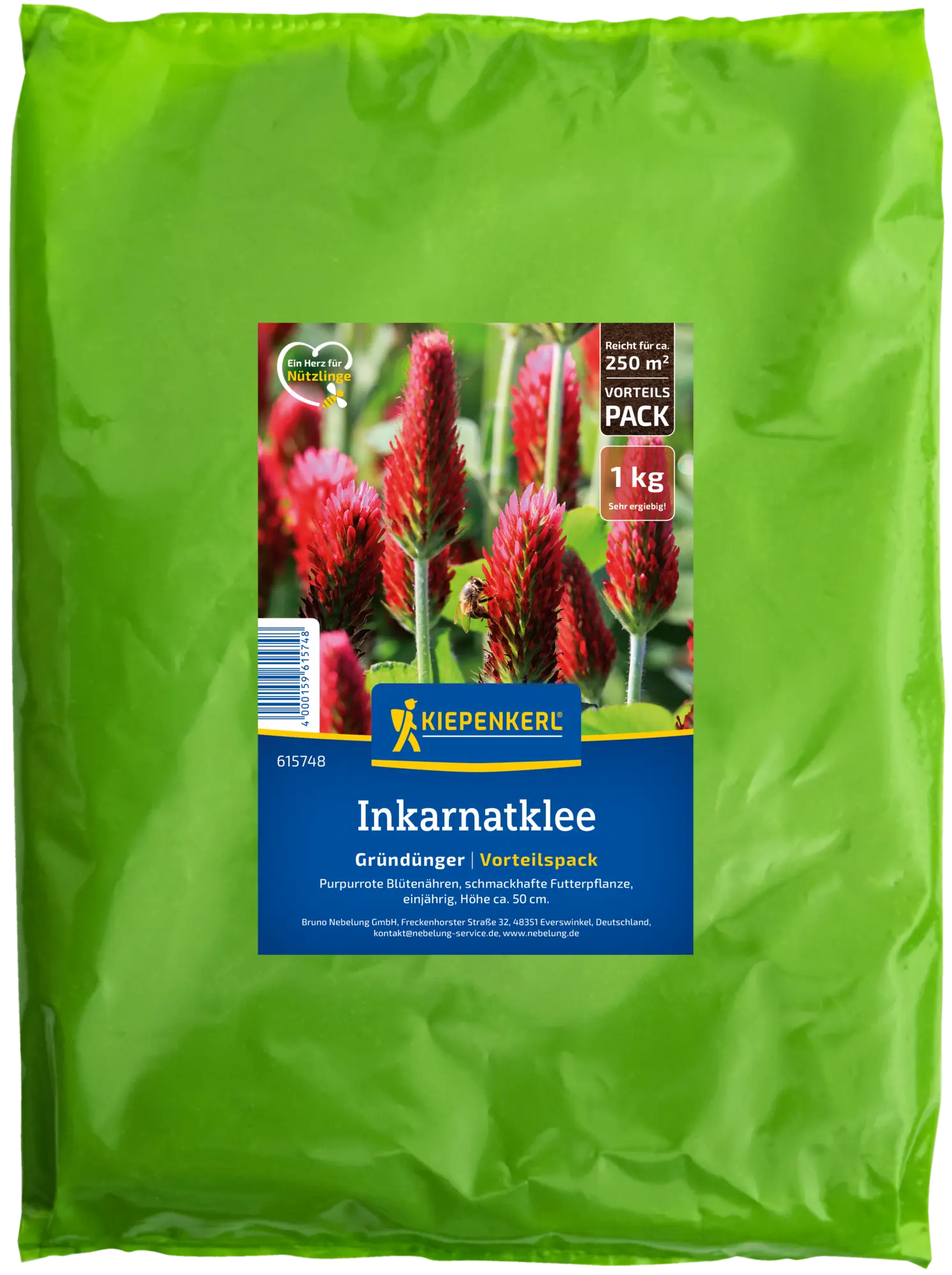 Inkarnatklee, 1 kg