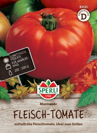 Mittelfrühe Fleisch-Tomate mit Marmande-Variante, ideal zum Grillen