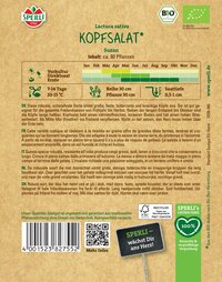 Kopfsalat in Deutschland, Frankreich, Italien, Niederlande und Dänemark angebaut, mit Informationen zur Ernte und Pflanzung.