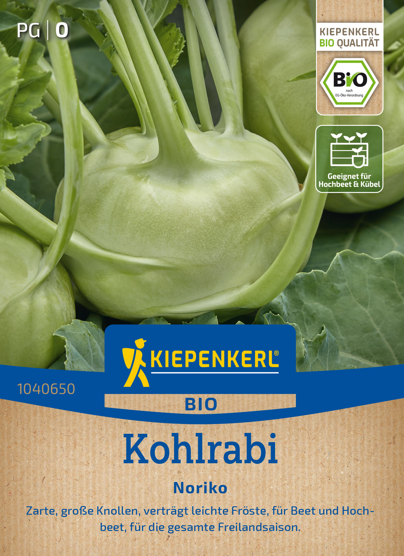 BIO Kohlrabisamen Noriko