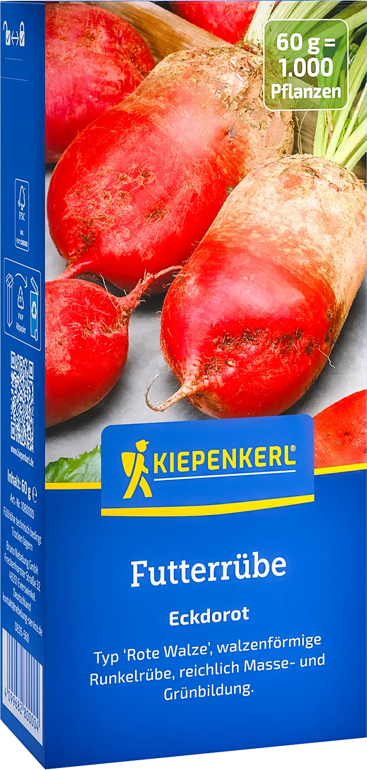 Futterrübe Eckdorot, 60 g