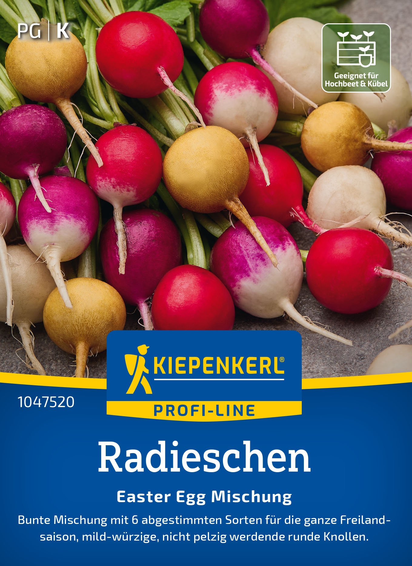 Radieschensamen Easter Egg Mischung