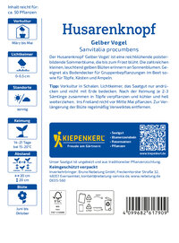 Husarenknopfsamen Gelber Vogel