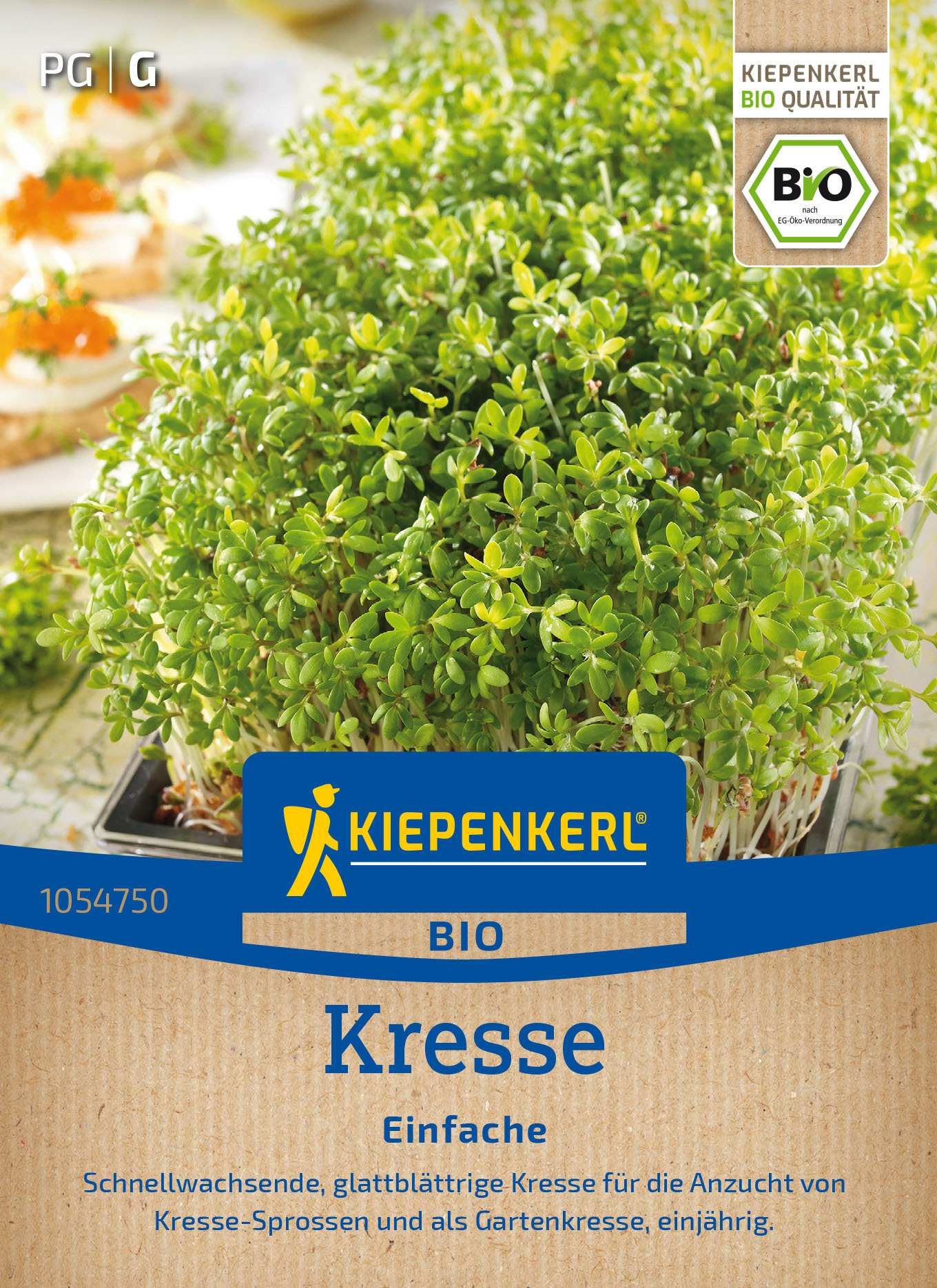 BIO Kressesamen Einfache